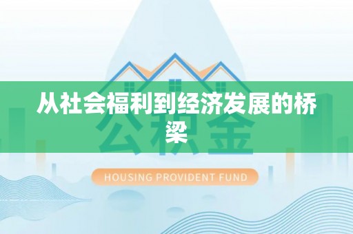 贵池从社会福利到经济发展的桥梁