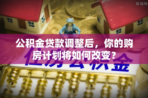 贵池公积金贷款调整后，你的购房计划将如何改变？