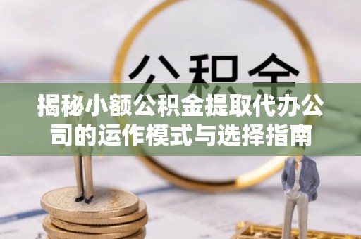 贵池揭秘小额公积金提取代办公司的运作模式与选择指南