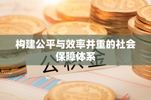 贵池构建公平与效率并重的社会保障体系