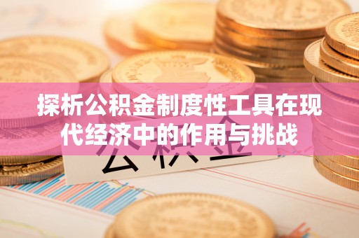 贵池探析公积金制度性工具在现代经济中的作用与挑战
