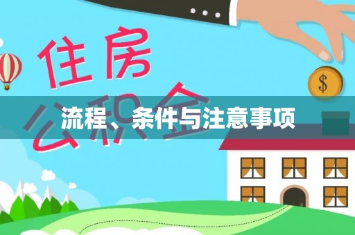 贵池流程、条件与注意事项